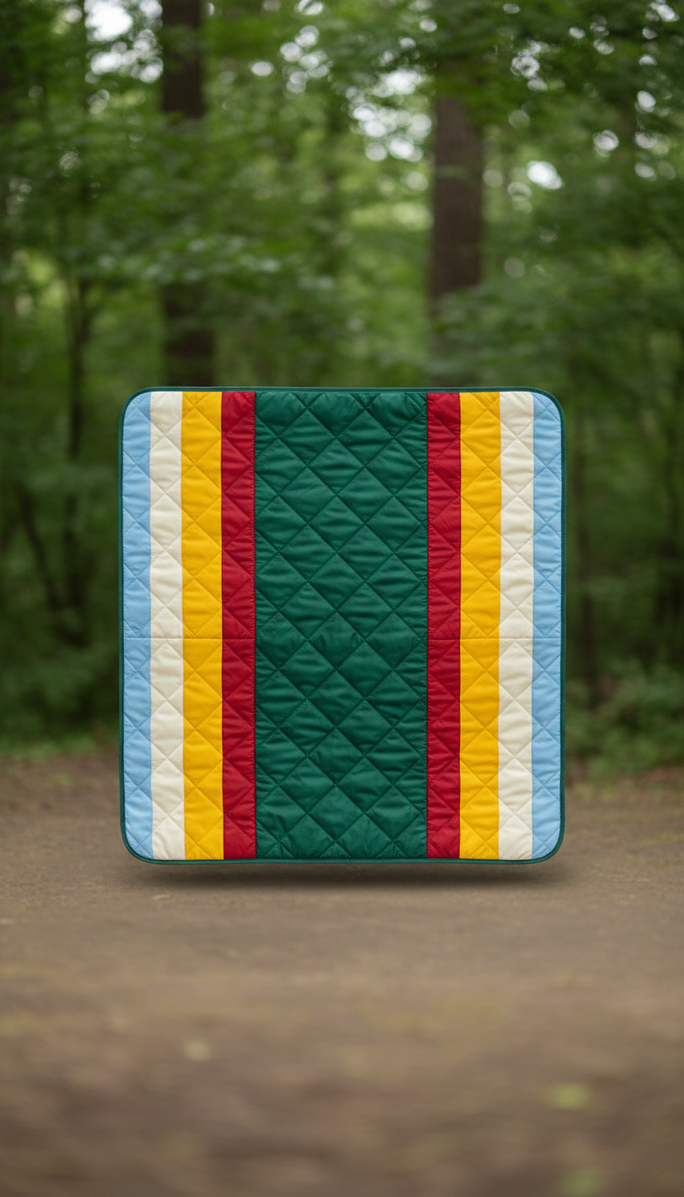 Manta técnica para camping resistente al clima