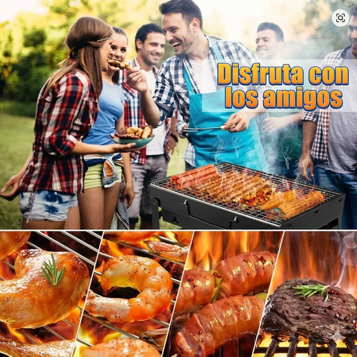 Parrilla Portatil a Carbon